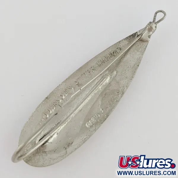 Johnson Silver Minnow Weedless, 12 g nikkeli, lusikkauistin #24285