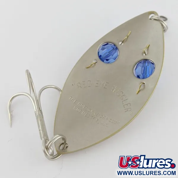 Hofschneider Red Eye Wiggler, 25g hopea/messinki, lusikkauistin #24287