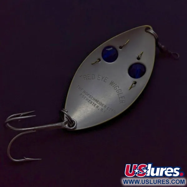 Hofschneider Red Eye Wiggler, 25g hopea/messinki, lusikkauistin #24287