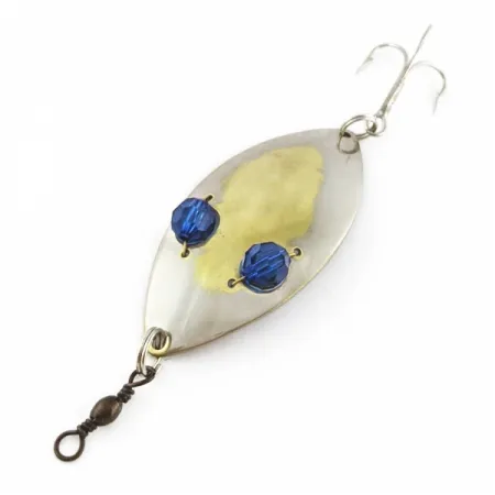 Hofschneider Red Eye Wiggler, 25g hopea/messinki, lusikkauistin #24287