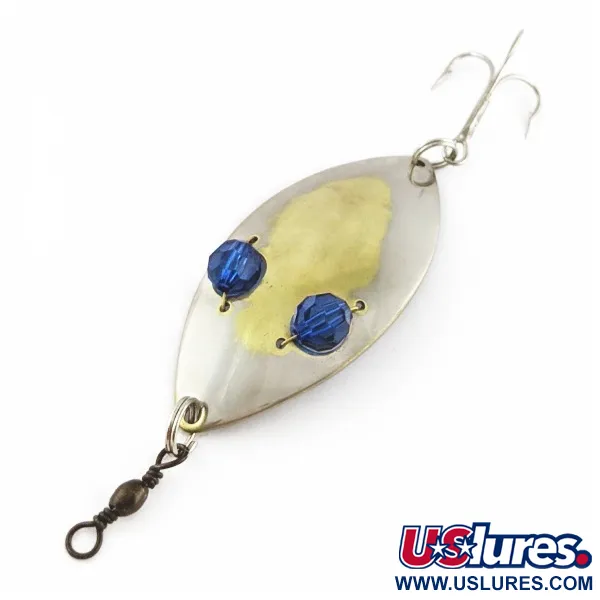 Hofschneider Red Eye Wiggler, 25g hopea/messinki, lusikkauistin #24287