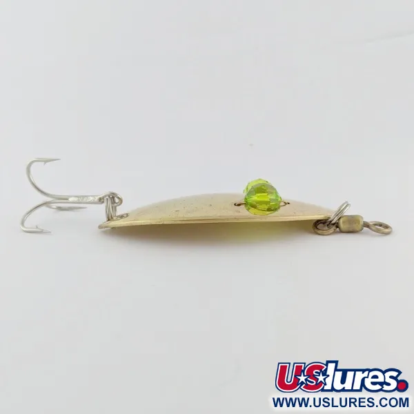 Hofschneider Red Eye Wiggler, kulta/vihreä, 25 g, lusikkauistin #24288