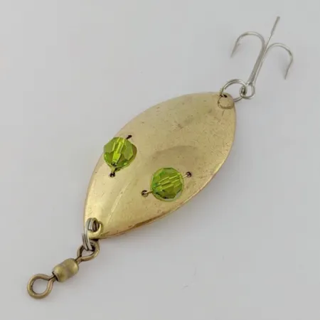 Hofschneider Red Eye Wiggler, kulta/vihreä, 25 g, lusikkauistin #24288