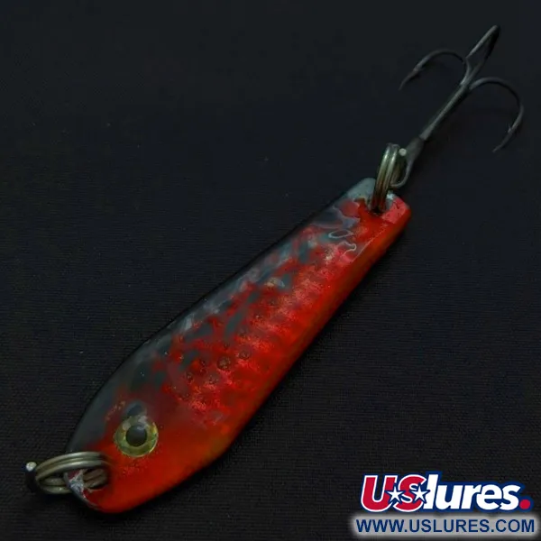 Renosky bloody jig, 12g puna/musta, pystypilkki #24292