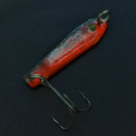 Renosky bloody jig, 12g puna/musta, pystypilkki #24292
