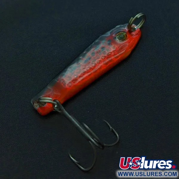 Renosky bloody jig, 12g puna/musta, pystypilkki #24292