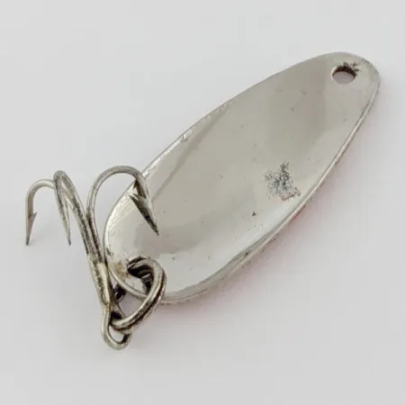 Dura-Pak Dura Pack Spoon, 1/8oz Nikkeli/Punainen/Valkoinen, Lusikkauistin #24316