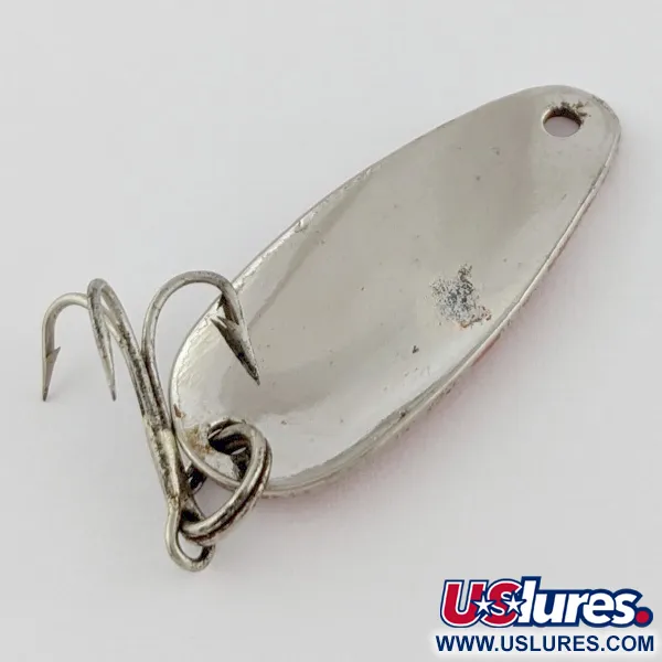 Dura-Pak Dura Pack Spoon, 1/8oz Nikkeli/Punainen/Valkoinen, Lusikkauistin #24316