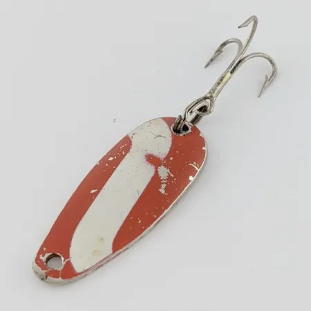 Dura-Pak Dura Pack Spoon, 1/8oz Nikkeli/Punainen/Valkoinen, Lusikkauistin #24316