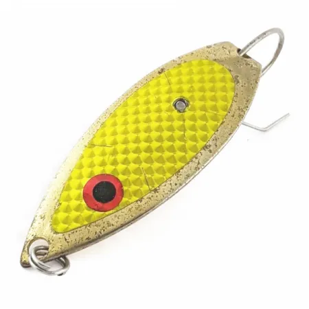 Captain Mike's Aqua Dream Weedless Aqua Dream, 12g, Kulta/Keltainen suomukuvio, Ruohosuojattu lusikkauistin #24317