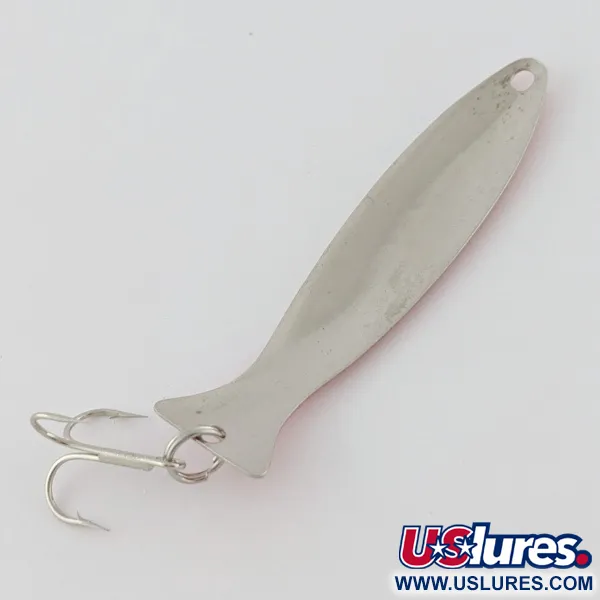 Worth Fly Rod Demon, puna-valko-nikkeli, 2,5 g, lusikkauistin #24332