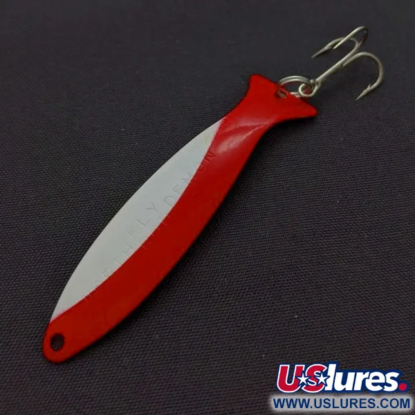 Worth Fly Rod Demon, puna-valko-nikkeli, 2,5 g, lusikkauistin #24332