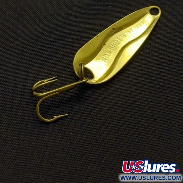 Luhr Jensen Hot Shot W, kulta, 1,3g, lusikkauistin #24334