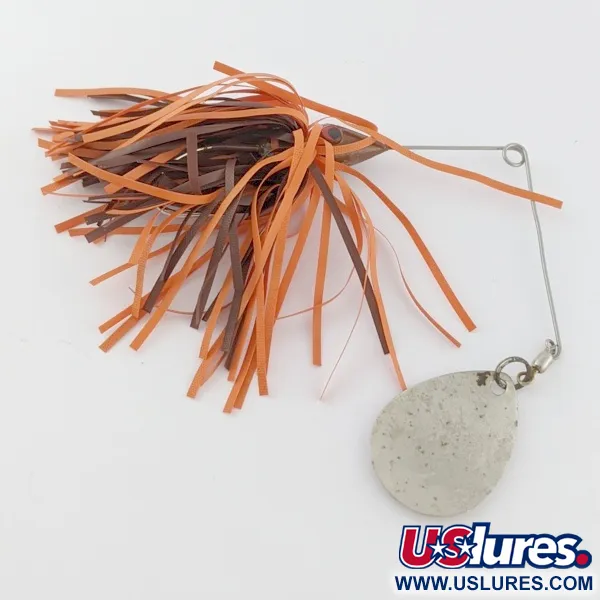 Bomber The Classics Bushwacker, 12g, nikkeli/oranssi, spinnerbait #24340