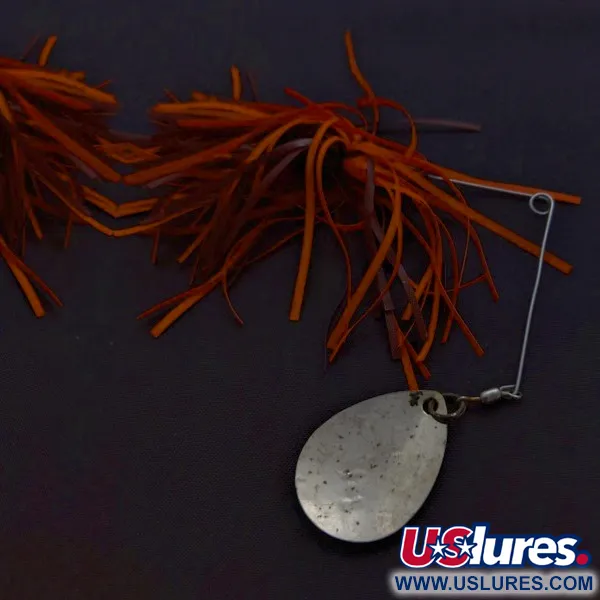 Bomber The Classics Bushwacker, 12g, nikkeli/oranssi, spinnerbait #24340