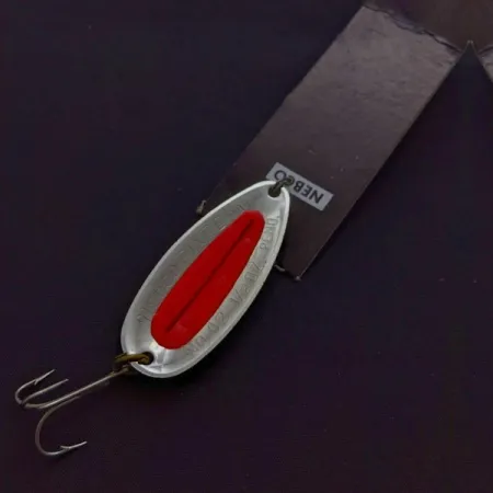 Nebco Pixee Lusikka, Nikkeli/UV-oranssi, 14g, mäti-insertti, #24692