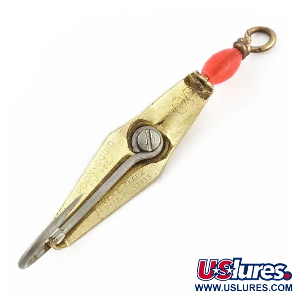 James E. Clark Clark Spoon 00, kulta, 4g, uistelu-uistin #24355