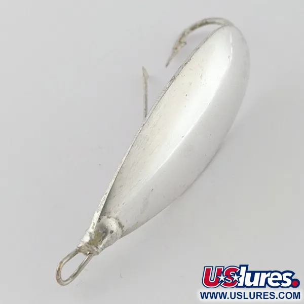 Johnson Silver Minnow Weedless, 9g, hopeoitu lusikkauistin #24376