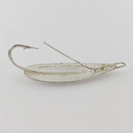 Johnson Silver Minnow Weedless, 9g, hopeoitu lusikkauistin #24376