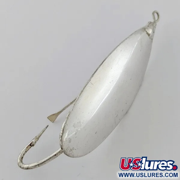 Johnson Silver Minnow Weedless, 9g, hopeoitu lusikkauistin #24376