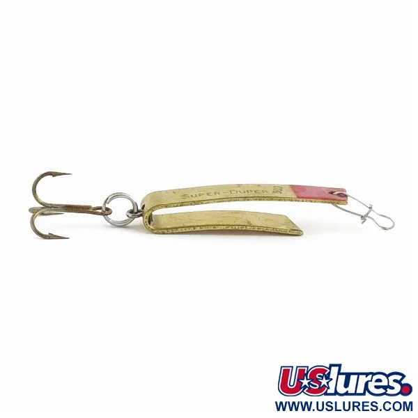 Luhr Jensen Super-Duper 503 Lusikkauistin, Gold Red, U-malli, #24435