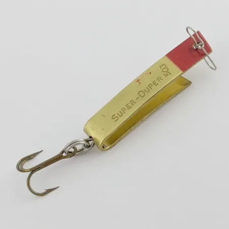 Luhr Jensen Super-Duper 503 Lusikkauistin, Gold Red, U-malli, #24435