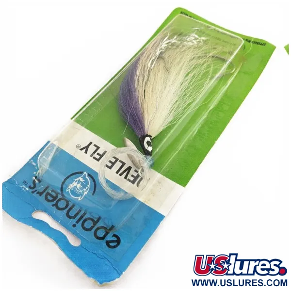 Eppinger Devle Fly Vetouistelulaite, Nikkeli Valko Violetti, #24438