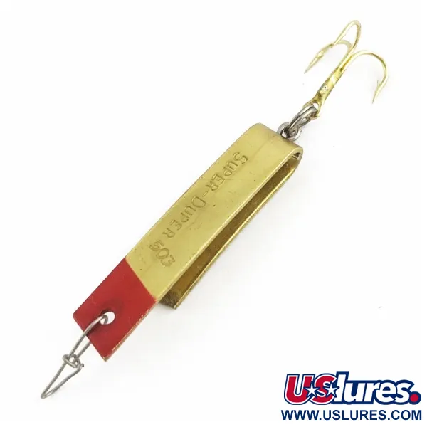 Luhr Jensen Super-Duper 503 Uistin, Gold/Red, 4.3g, U-malli, #24454