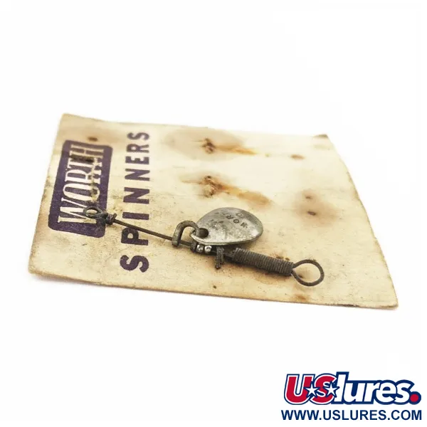 Worth Spinner #0 Lippa, Nikkeli, 0,5 g, Leimattu lehti, #24488