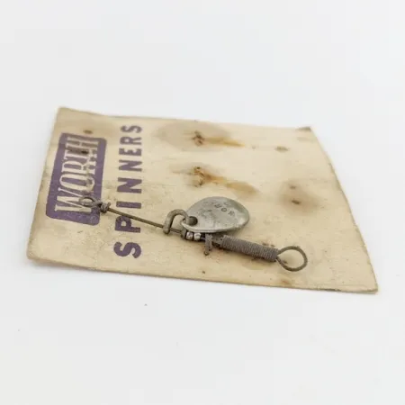 Worth Spinner #0 Lippa, Nikkeli, 0,5 g, Leimattu lehti, #24488