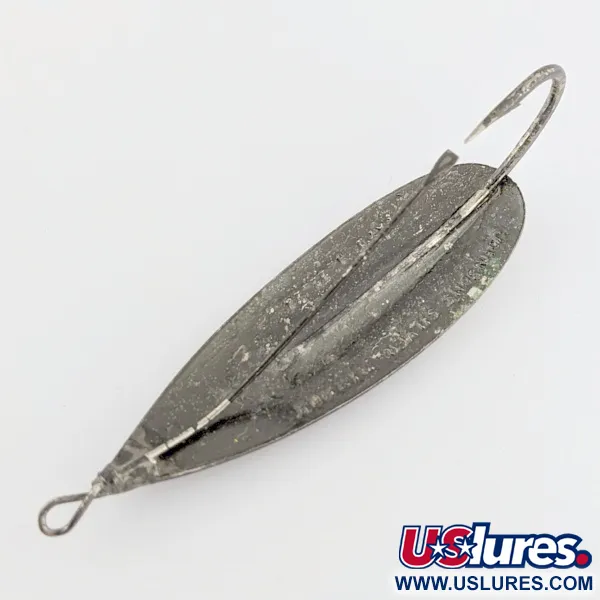 Johnson Silver Minnow Weedless, Musta, 21g, Ruohikkouistin, #24489