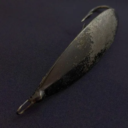 Johnson Silver Minnow Weedless, Musta, 21g, Ruohikkouistin, #24489