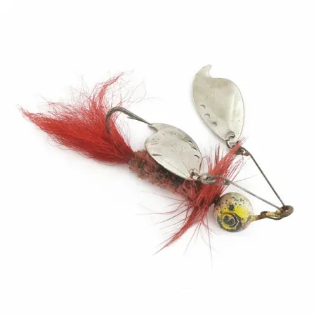 Jamison Shannon Twin Spinner, Nikkeli/Punainen, 10 g, #24491