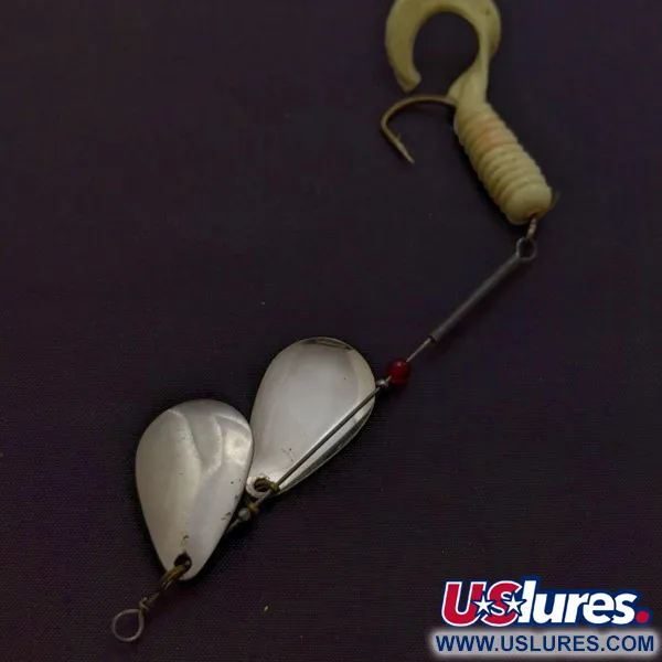 Worth Double Blade Spinner, Nikkeli, 5 g, Sirppipyrstö, #24502