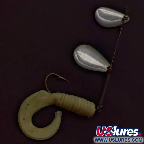 Worth Double Blade Spinner, Nikkeli, 5 g, Sirppipyrstö, #24502