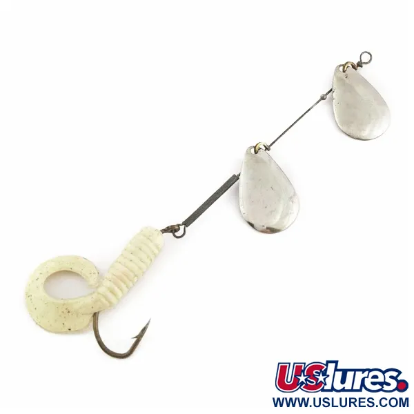 Worth Double Blade Spinner, Nikkeli, 5 g, Sirppipyrstö, #24502