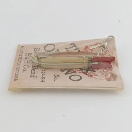 South Bend Trix-Oreno 594 Perhovapaviehe, Hopea/Punainen, 2 g, #24506