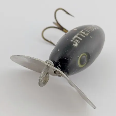 Arbogast Jitterbug Pintauistin, Musta, 4 g, Metallilippa, #24507