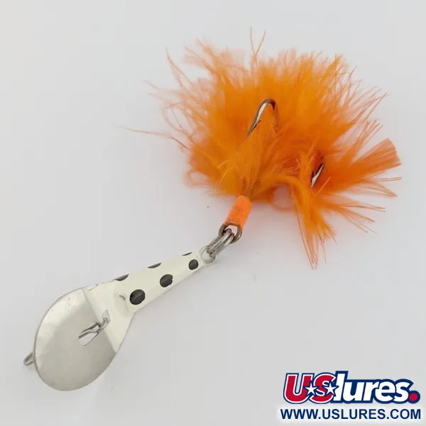 Glen Evans Gad-About Lusikkauistin, hopea-valko-oranssi, 7 g, #24519