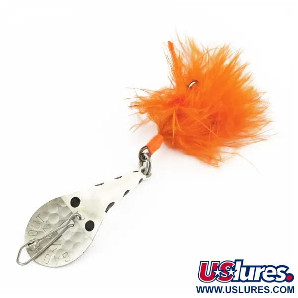 Glen Evans Gad-About Lusikkauistin, hopea-valko-oranssi, 7 g, #24519