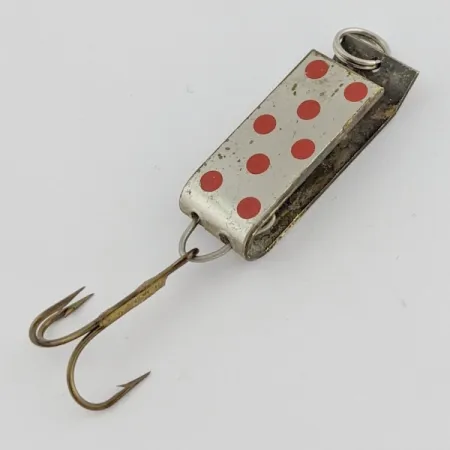 Jake's Lures Lil Jake Lusikka, Nikkeli/Punainen, 9 g, Taitettu Runko, #24520