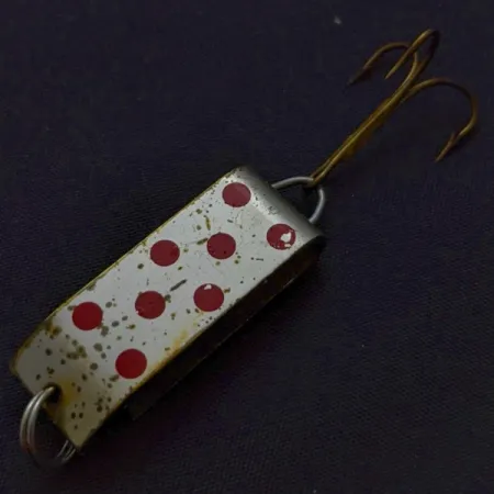 Jake's Lures Lil Jake Lusikka, Nikkeli/Punainen, 9 g, Taitettu Runko, #24520