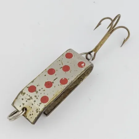 Jake's Lures Lil Jake Lusikka, Nikkeli/Punainen, 9 g, Taitettu Runko, #24520