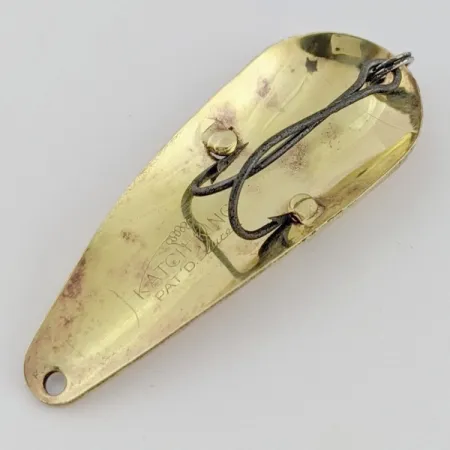 Katch King Weedless Spoon Lusikka, messinki, 7 g, ruohosuojattu, #24529