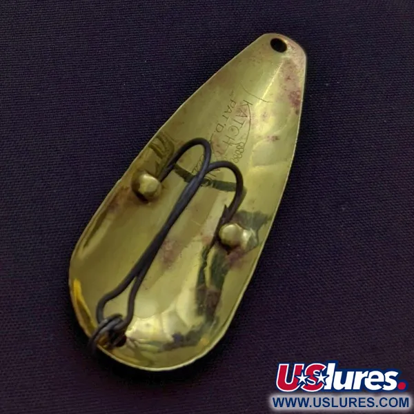 Katch King Weedless Spoon Lusikka, messinki, 7 g, ruohosuojattu, #24529