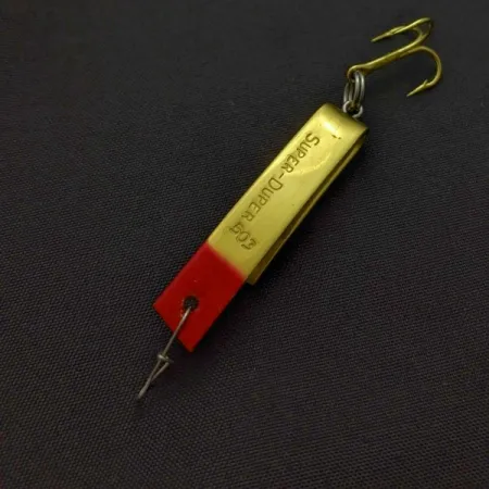Luhr Jensen Super-Duper 503 Viehe, Gold/Red, 4.3 g, U-Shape, #24546