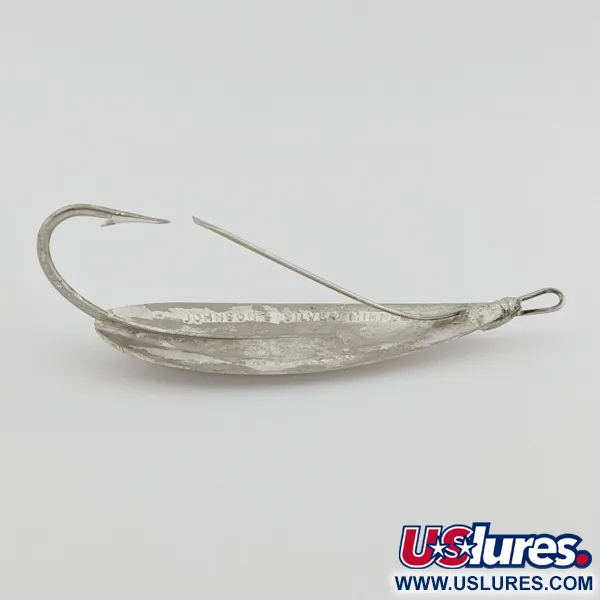 Johnson Silver Minnow Weedless Lusikka, Nikkeli, 12g, #24548