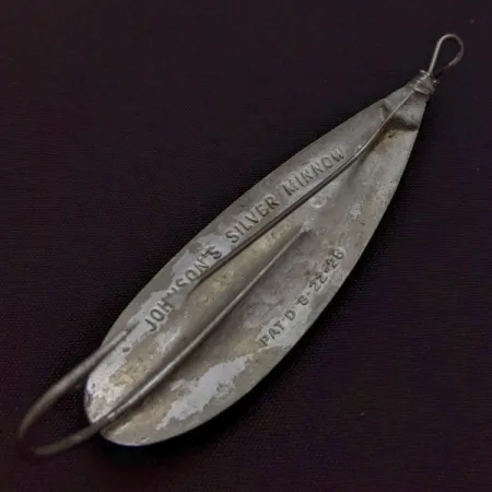 Johnson Silver Minnow Weedless Lusikka, Nikkeli, 12g, #24548