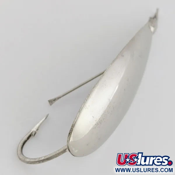 Johnson Silver Minnow Weedless Lusikka, Nikkeli, 12g, #24548