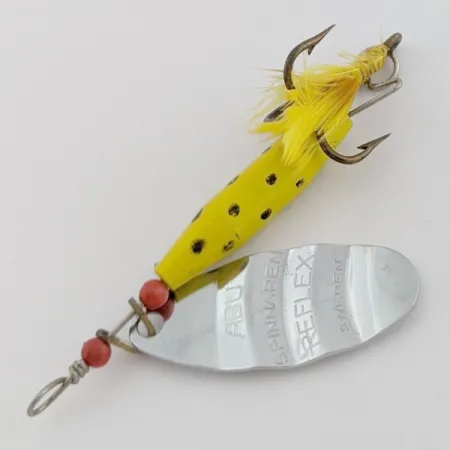 Abu Garcia Spinnaren Reflex Lippa, Keltainen/Nikkeli, 7 g, #24553